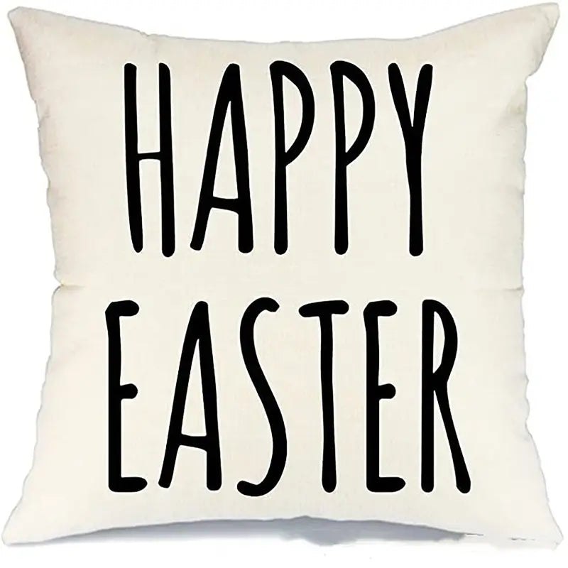 Easter Carrot Pattern Throw Pillowcase for Home Decor
