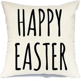 Easter Carrot Pattern Throw Pillowcase for Home Decor