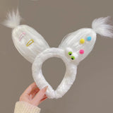 Cute Purple Plush Monster Headband Hair Accessory