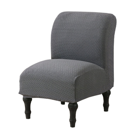 Waterproof Armless Chair Slipcover - Stretch Knit Twill