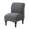 Waterproof Armless Chair Slipcover - Stretch Knit Twill