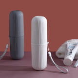Portable Toothbrush and Toothpaste Storage Organizer