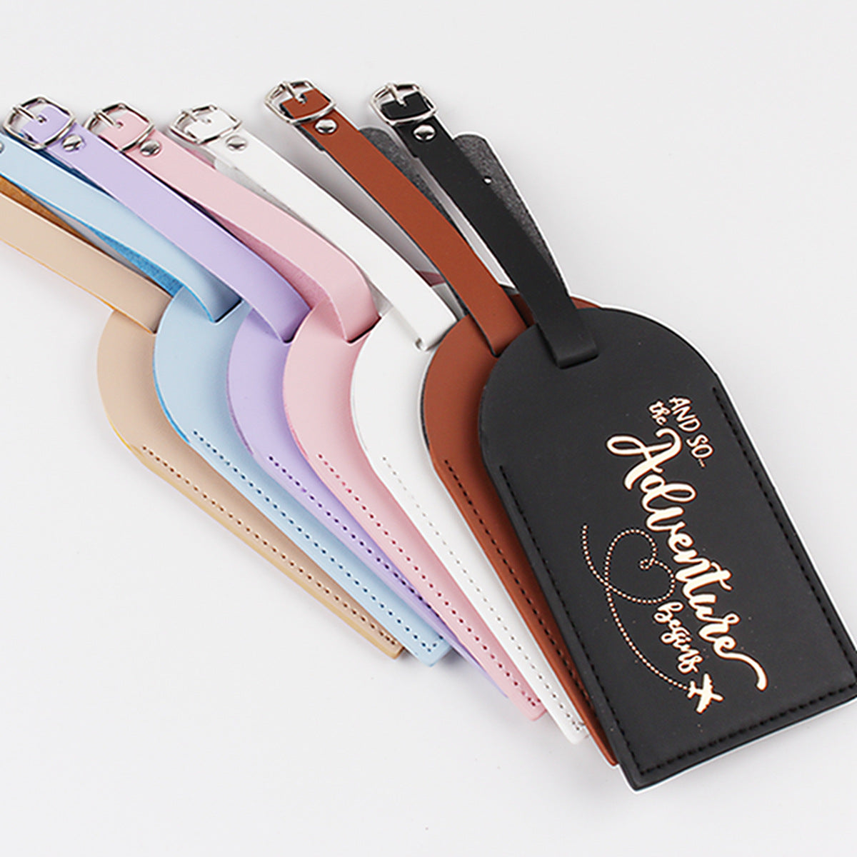 Creative PU Luggage Tag for Graduation Season