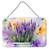Lavender in Watercolor Wall or Door Hanging Prints