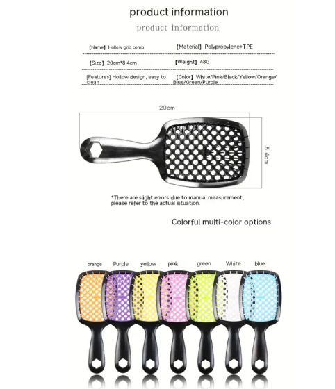 Honey Comb Hair Brush