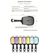 Honey Comb Hair Brush