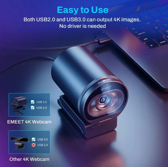 4K Live Broadcast Webcam