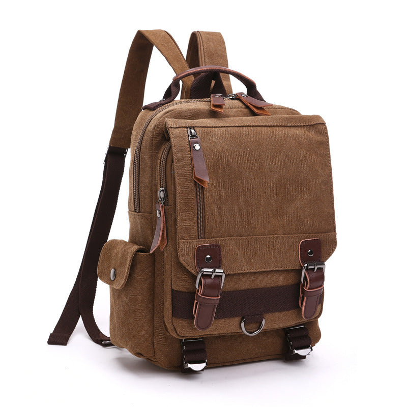 Fashionable Canvas Outdoor Travel Backpack for All