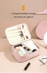 Waterproof PU Makeup Bag for Women - Toiletries Organizer