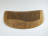 Sandalwood Hair Comb - Green Wooden Meridian Comb