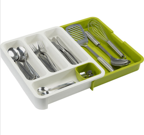 Retractable Organizer for Kitchen Drawers