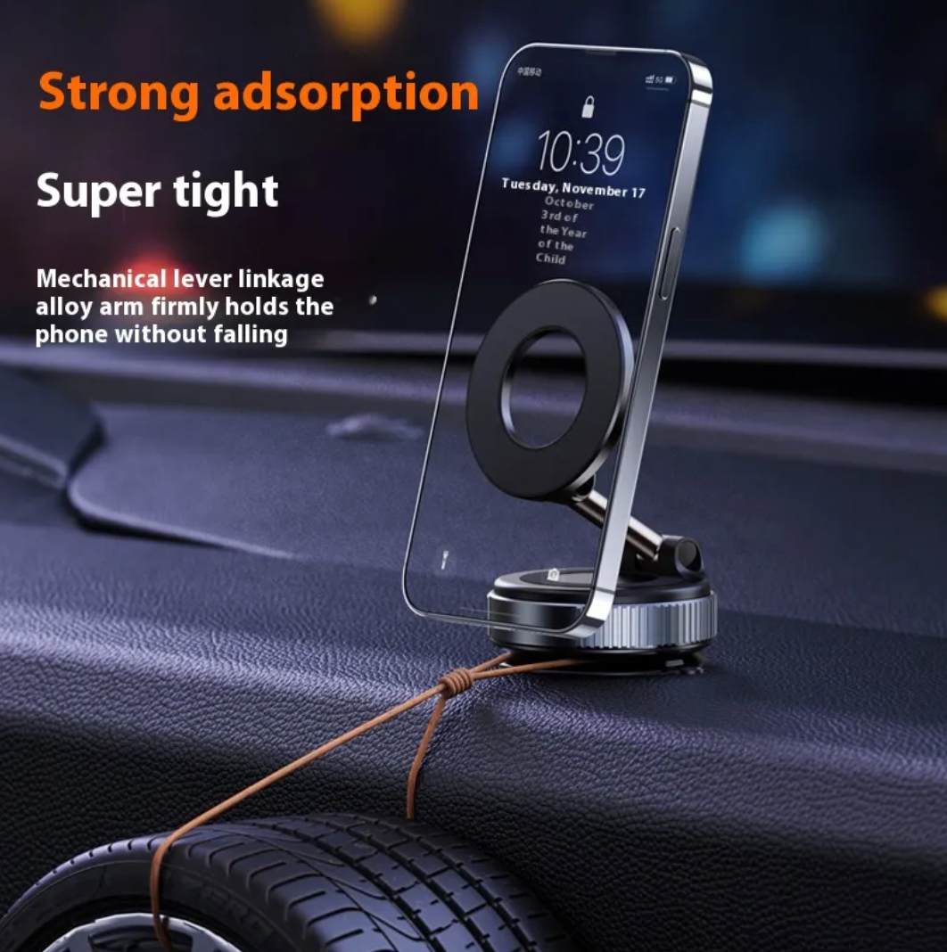 Car Center Console Phone Mount