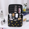 Portable Makeup Organizer Bag with Handle for Travel