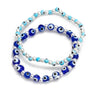 Women's New Eye Beads Bracelet Set