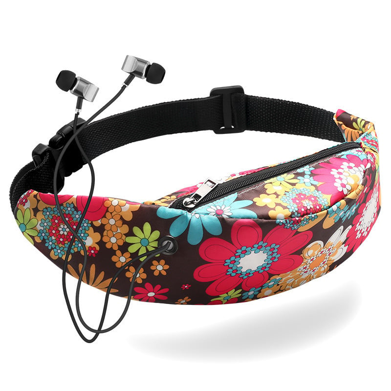 Digital Printed Women's Outdoor Waist Bag