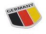 Metal National Flag Car Stickers for Vehicle Decoration