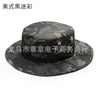 Camouflage Outdoor Round Brim Hat for Hiking