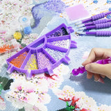 Large Capacity Diamond Painting Tools Kit with Organizer