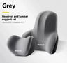 Memory Foam Car Seat Cushion Set