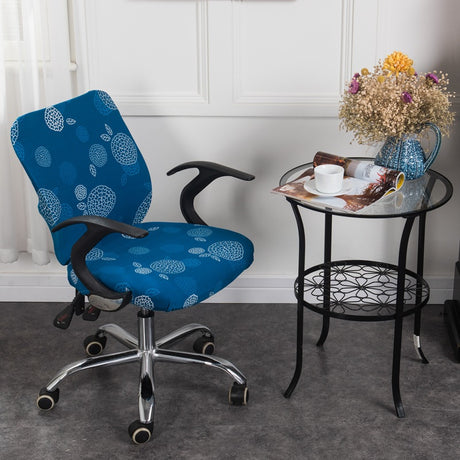 Simple Stretchable Office Chair Cover Set