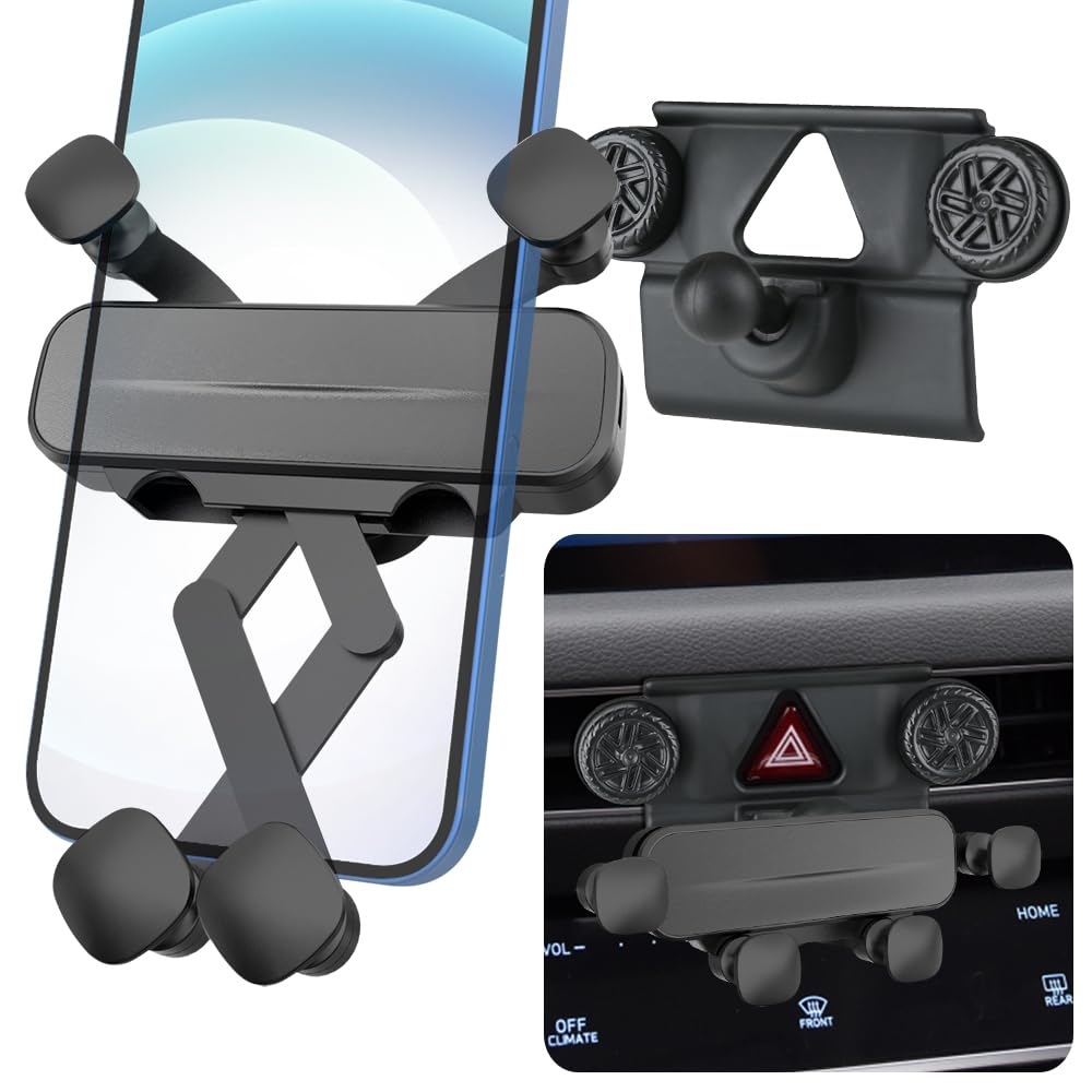 LUNQIN Car Phone Holder for Hyundai Sonata 2020 2021 2022 2023 Sonata Hybrid Auto Accessories Navigation Bracket Interior Decoration Mobile Cell Phone Mount