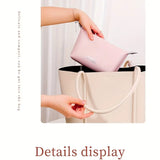 Multifunctional Dumpling Shape Waterproof Makeup Bag