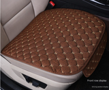 Car Seat Cushion Set, Universal Linen with Backrest