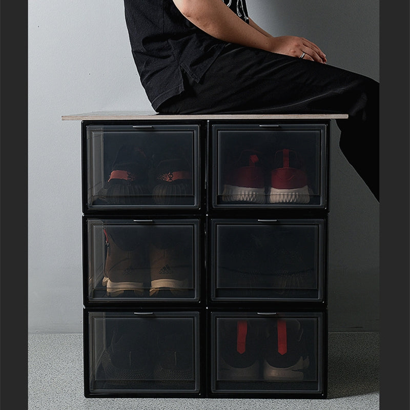 Transparent Sneaker Storage Box for Displaying Shoes