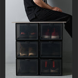 Transparent Sneaker Storage Box for Displaying Shoes