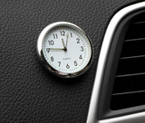 Car Adhesive Clock, Minimalist Dial, Quartz Timepiece