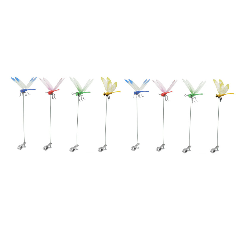 Decorative Dragonfly Garden Clips