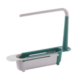 Telescopic Sink Drain Rack and Storage Organizer