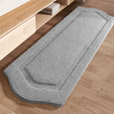 TANVILL Bathroom Rugs Extra Soft Absorbent Washable Bath Mats Non-Slip Bathroom Rugs for Bathroom Floor Tub and Shower Grey 24×60