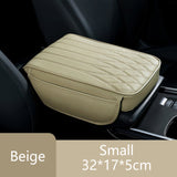 Universal Leather Memory Foam Car Armrest Cushion Support