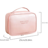 Waterproof PU Makeup Bag for Women - Toiletries Organizer