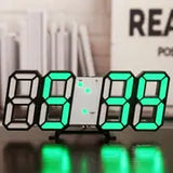 LED Digital Wall Clock with Alarm - Home Decor Item