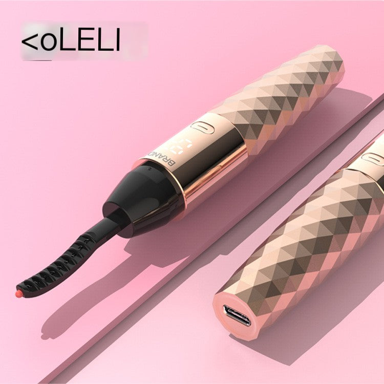 Portable Electric Eyelash Curler for Long-Lasting Curls
