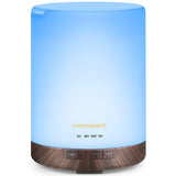 URPOWER 2nd Gen 300ml Aroma Essential Oil Diffuser Night Light Ultrasonic Air Cool Mist Humidifier with AUTO Shut Off and 6-7 Hours Continuous Diffusing and 4 Timer Settings for Home Office Yoga Spa