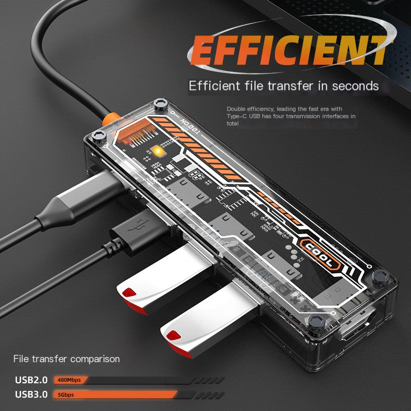 Type-C USB Hub Multi-Function Dock with HDMI