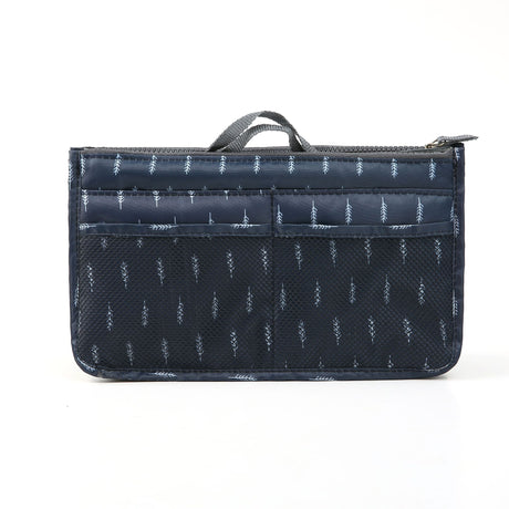 Portable Double Zipper Flamingo Wash Cosmetic Bag