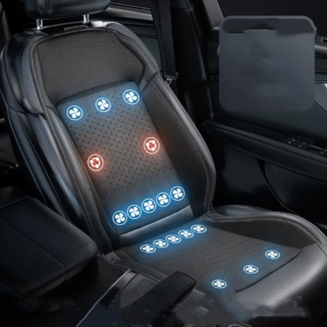 Car Cooling Seat Pad with Massage