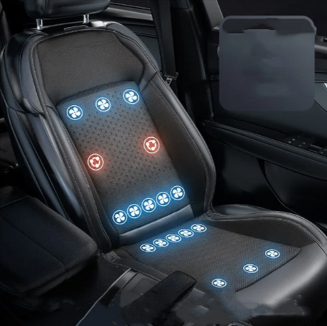 Car Cooling Seat Pad with Massage
