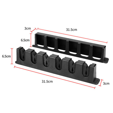 Fishing Rod Wall Display Rack for Home Storage