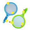 VIV Kids Tennis Racket Plastic Tennis Racket Kids with 3 Soft Balls3 ShuttlecocksToddler Outdoor/Indoor Sport Play (Mesh Bag)