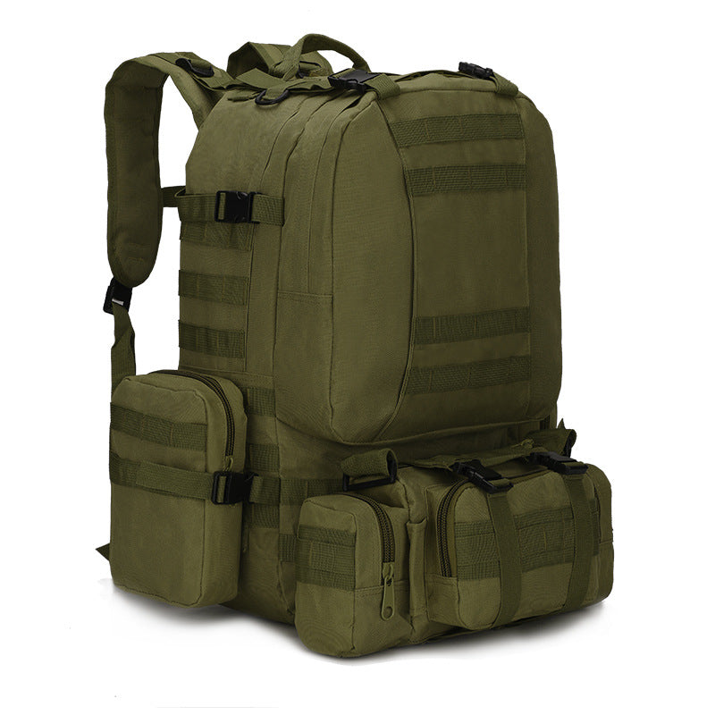 Men's Oxford Fabric Outdoor Backpack - Camouflage Hiking Bag