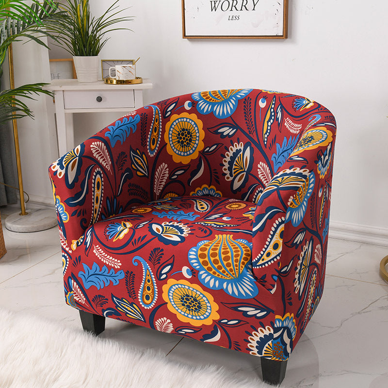 Geometric Pattern Stretch Sofa Cover for Home Decor