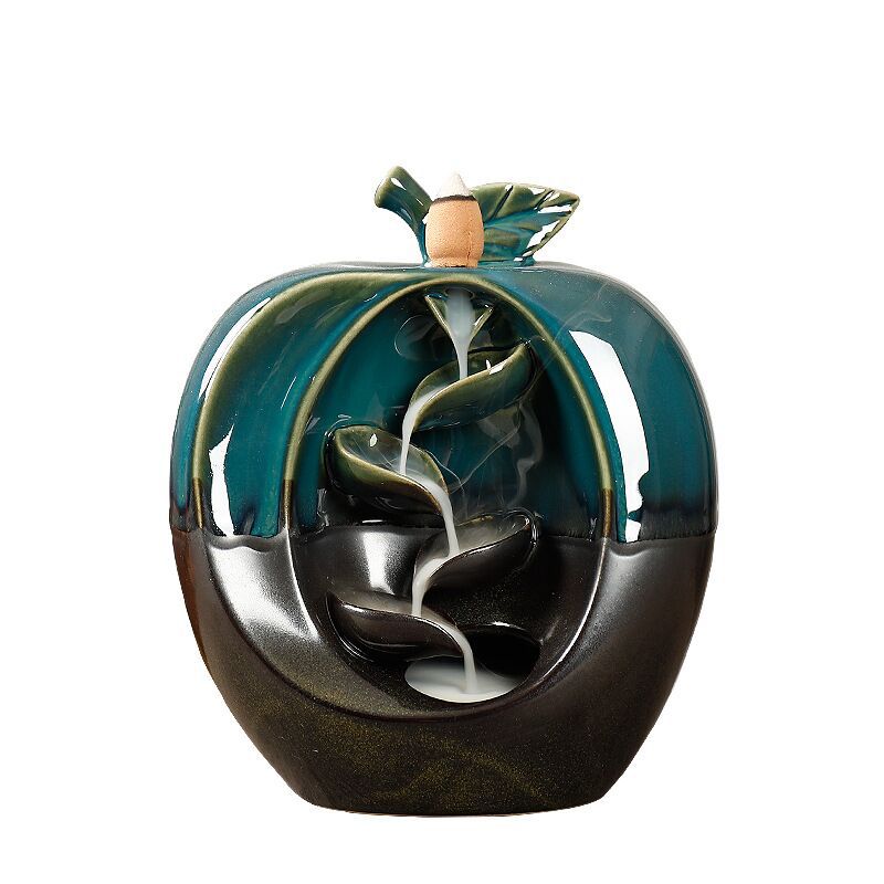 Incense Burner with Flowing Design for Home Decor
