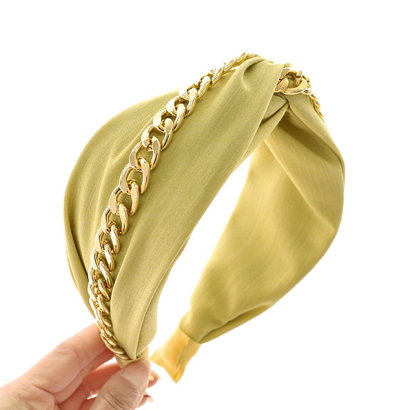 Fashion Chain Cross-Knotted Hair Accessory Headband