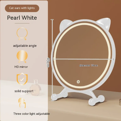 Desktop Smart LED Makeup Mirror