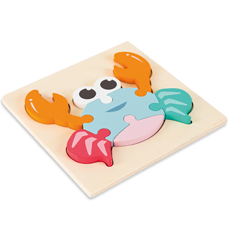 3D Cartoon Animal Puzzle for Kids - Educational Toy